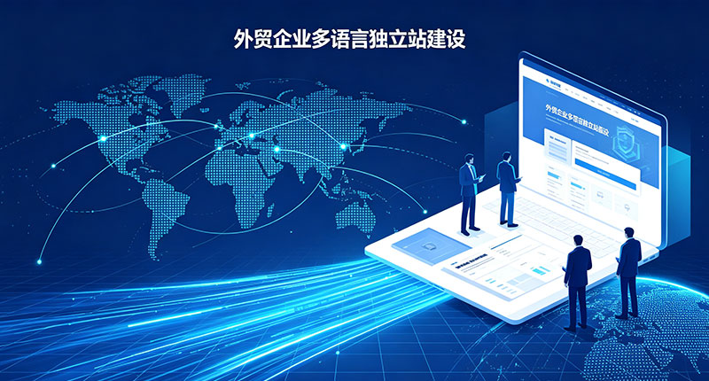 外贸企业多语言建站