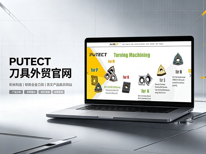 PUTECT 硬质合金刀具外贸官网｜案例全套文案